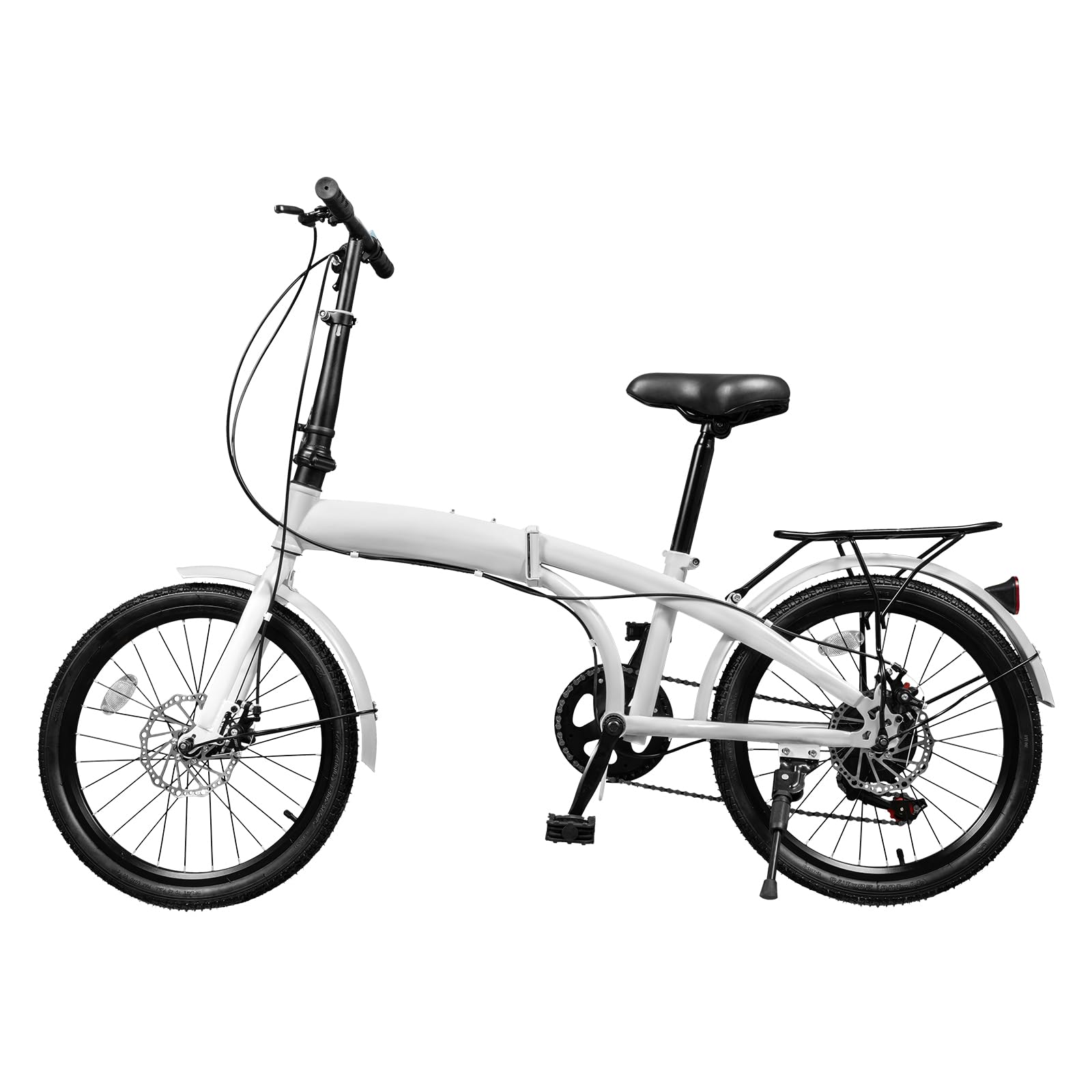 Amazon.com : DCEHKR 20-inch Foldable Bike Folding Bicycle with 7